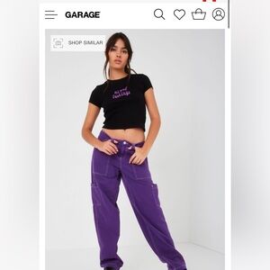 Garage Purple Jeans
